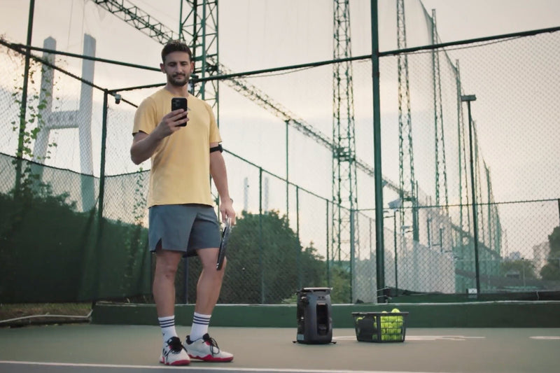 Introducing the Tenniix App: The Smarter Way to Control Your AI Tennis Ball Machine