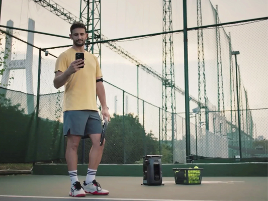 Introducing the Tenniix App: The Smarter Way to Control Your AI Tennis Ball Machine