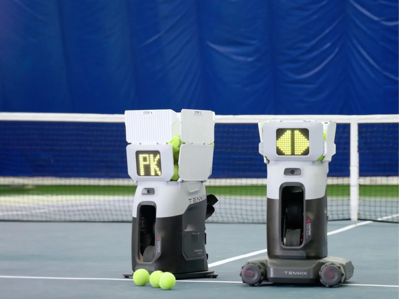Tennex Machine TENNIIX: World's First Vision-Based AI Tennis Robot – Tenniix