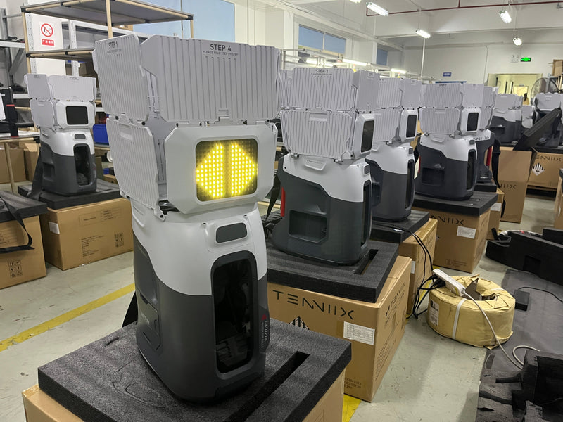 Tennex Machine TENNIIX: World's First Vision-Based AI Tennis Robot – Tenniix