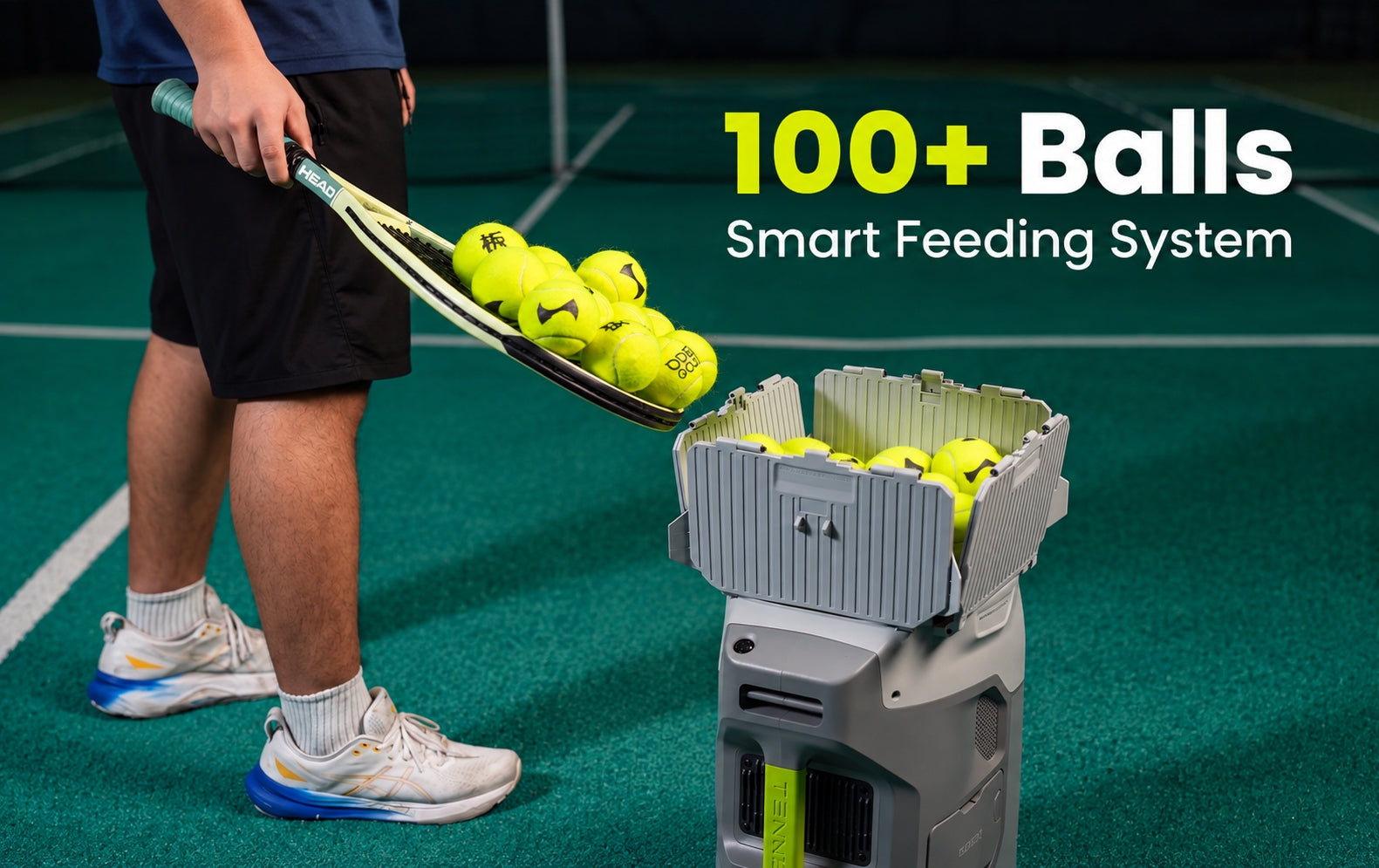 Tenniix Pro Smart Tennis Robot Solo Practice Machine