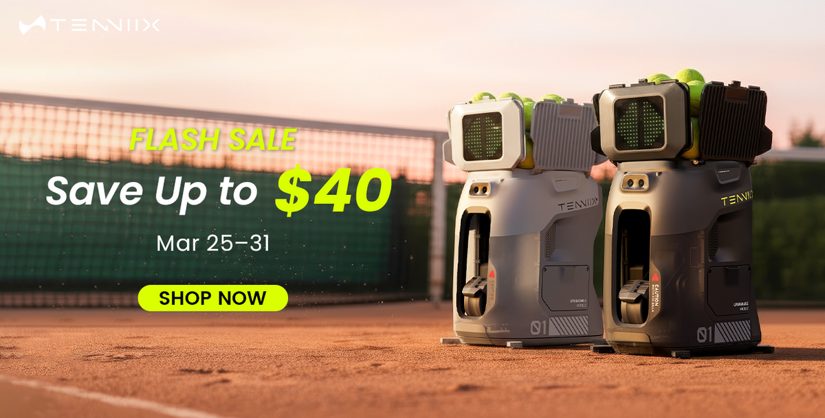 Tennex Machine TENNIIX: World's First Vision-Based AI Tennis Robot – Tenniix