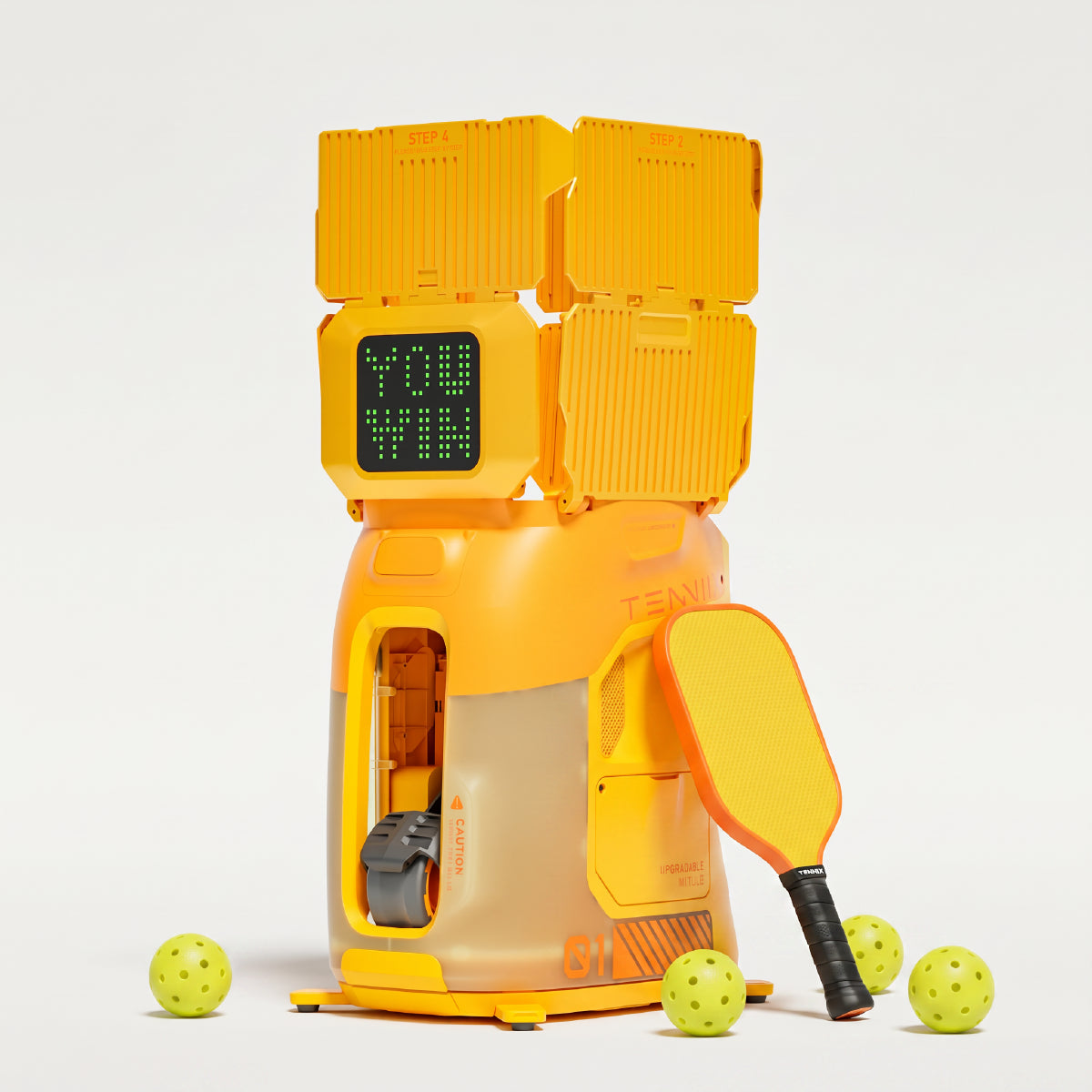 Tennex Machine TENNIIX: World's First Vision-Based AI Tennis Robot – Tenniix